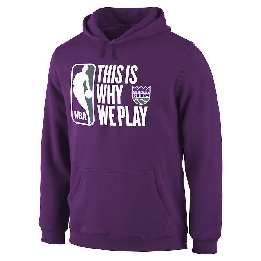 Men's Sacramento Kings Purple This Is Why We Play Pullover Hoodie Men's Sacramento Kings Purple This Is Why We Play Pullover Hoodie