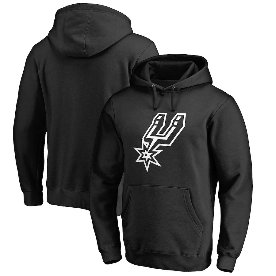 Men's San Antonio Spurs Black Taylor Pullover Hoodie Men's San Antonio Spurs Black Taylor Pullover Hoodie