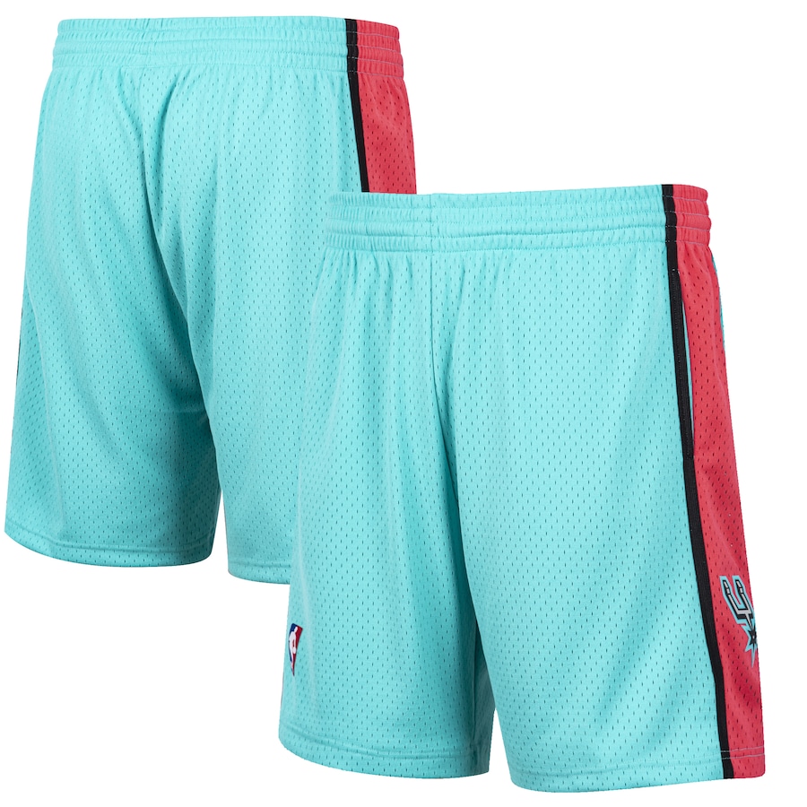 Men's San Antonio Spurs Mitchell & Ness Blue Hardwood Classic Reload Swingman Shorts Men's San Antonio Spurs Mitchell & Ness Blue Hardwood Classic Reload Swingman Shorts