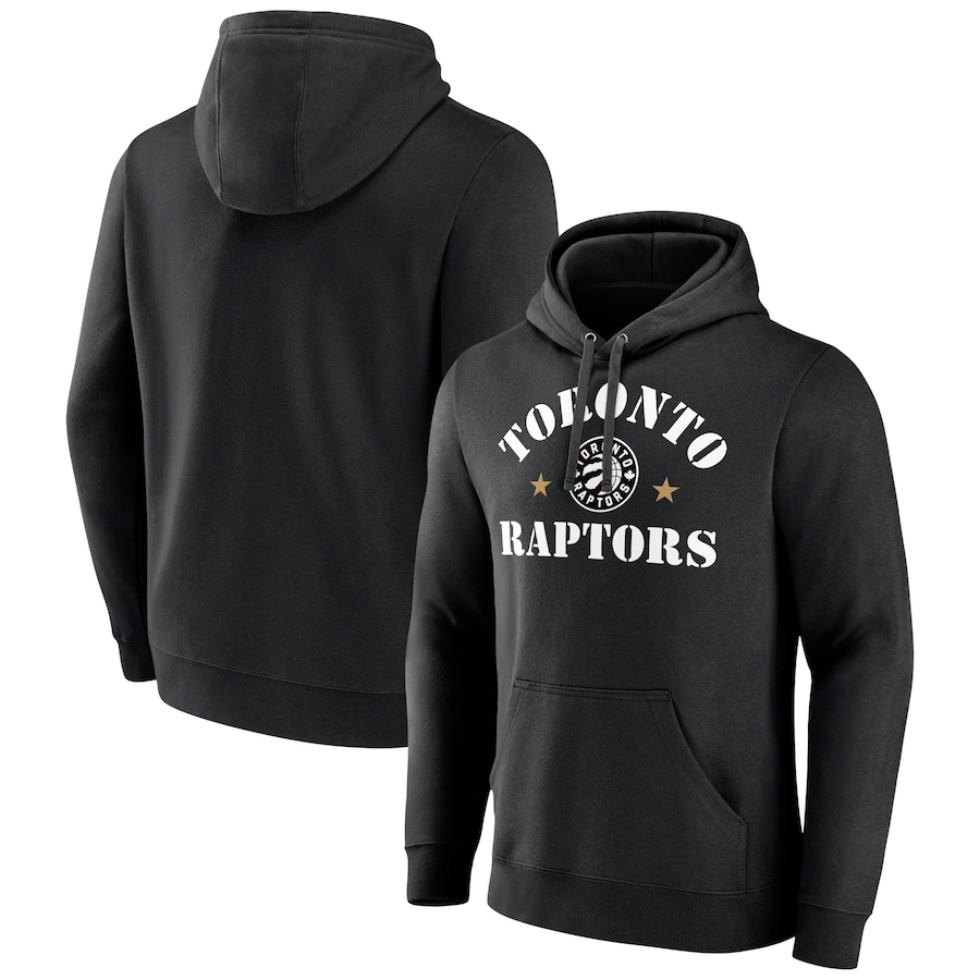 Men's Toronto Raptors Black 2022 Hoops For Troops Training Pullover Hoodie Men's Toronto Raptors Black 2022 Hoops For Troops Training Pullover Hoodie