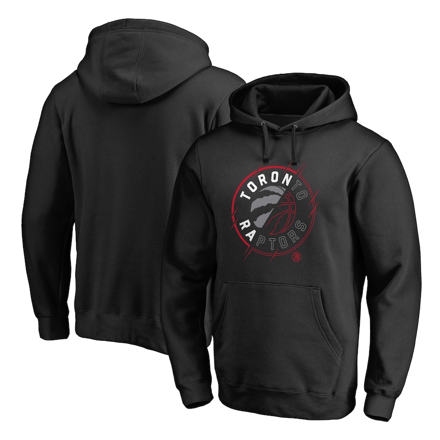 Men's Toronto Raptors Black X-Ray Pullover Hoodie Men's Toronto Raptors Black X-Ray Pullover Hoodie