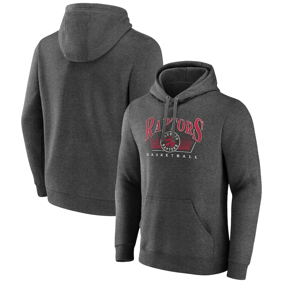 Men's Toronto Raptors Charcoal Selection Pullover Hoodie Men's Toronto Raptors Charcoal Selection Pullover Hoodie
