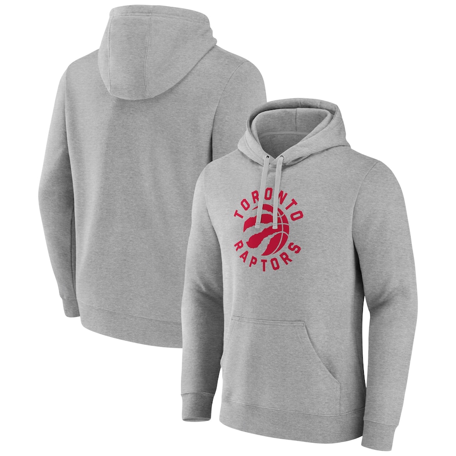 Men's Toronto Raptors Gray Alternate Logo Pullover Hoodie Men's Toronto Raptors Gray Alternate Logo Pullover Hoodie