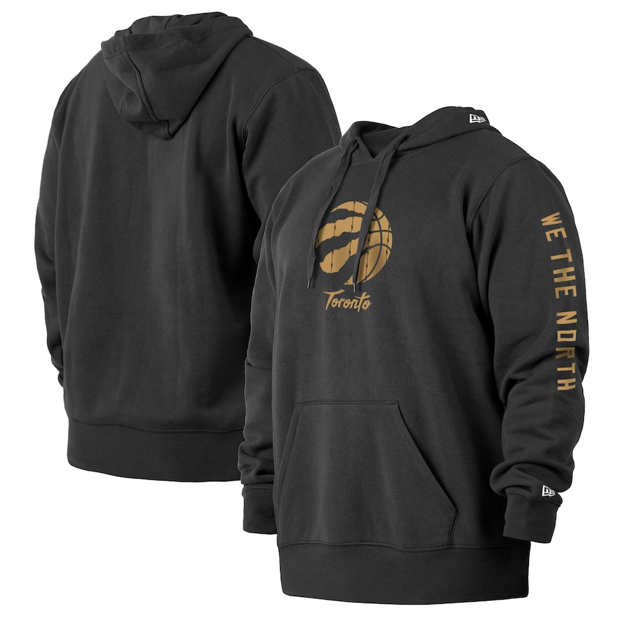 Men's Toronto Raptors New Era Black 2021/22 City Edition Big & Tall Pullover Hoodie Men's Toronto Raptors New Era Black 2021/22 City Edition Big & Tall Pullover Hoodie