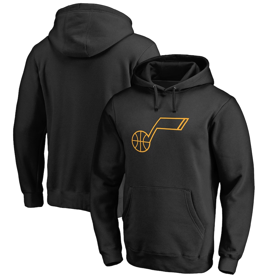 Men's Utah Jazz Black Taylor Pullover Hoodie Men's Utah Jazz Black Taylor Pullover Hoodie