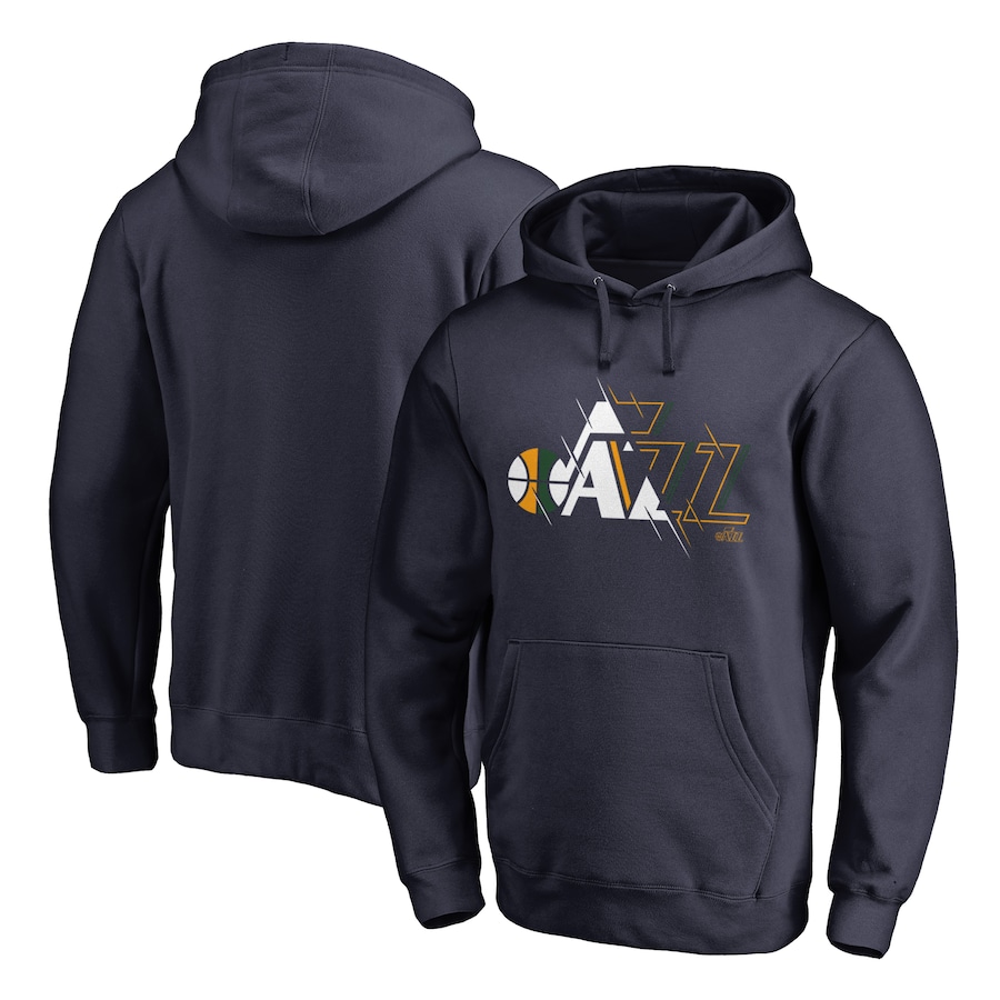Men's Utah Jazz Navy X-Ray Pullover Hoodie Men's Utah Jazz Navy X-Ray Pullover Hoodie