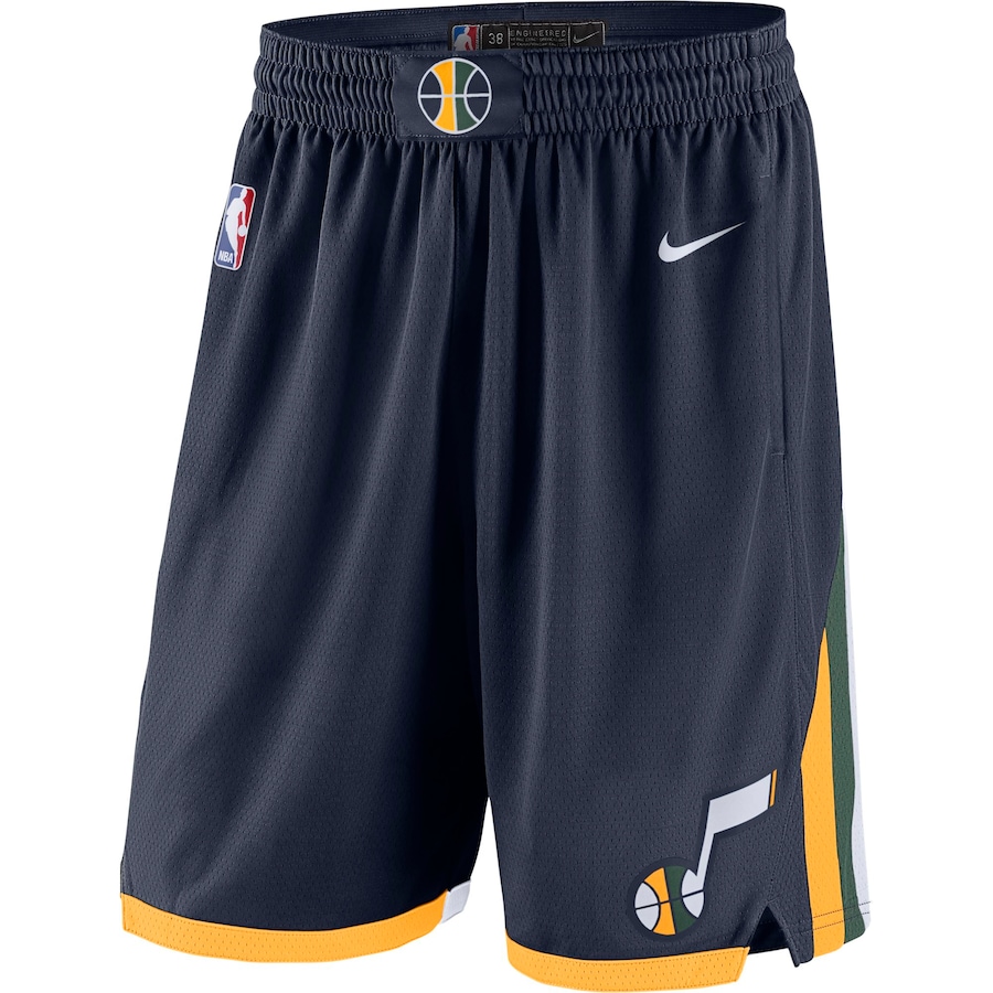 Men's Utah Jazz NBA Navy 2019/20 Icon Edition Swingman Shorts