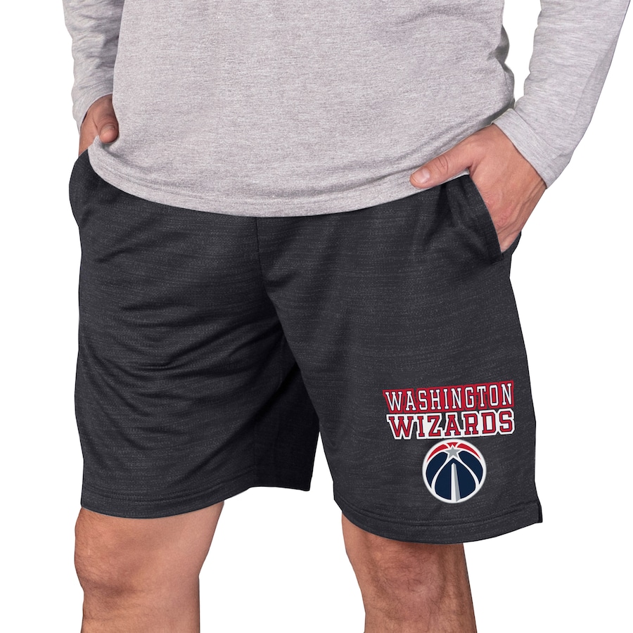 Men's Washington Wizards Concepts Sport Charcoal Bullseye Knit Jam Shorts