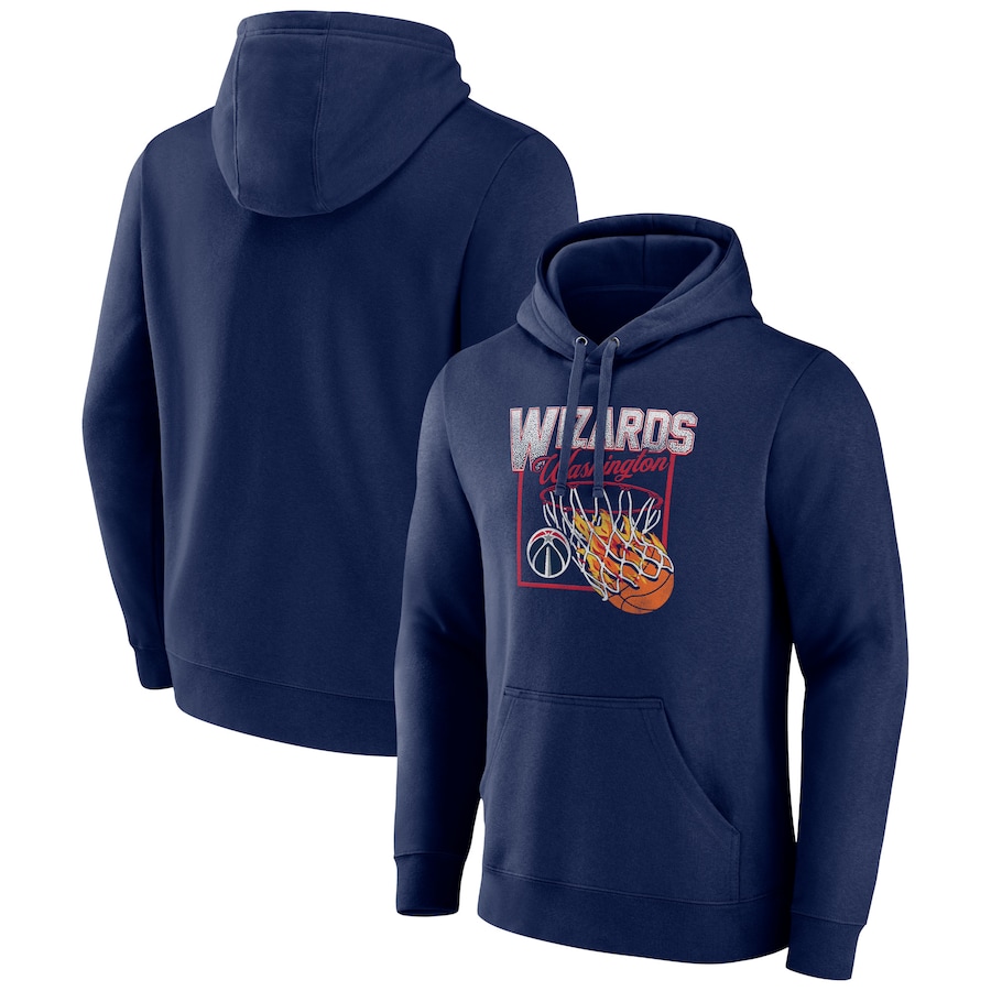 Men's Washington Wizards Navy Alley Oop Pullover Hoodie Men's Washington Wizards Navy Alley Oop Pullover Hoodie