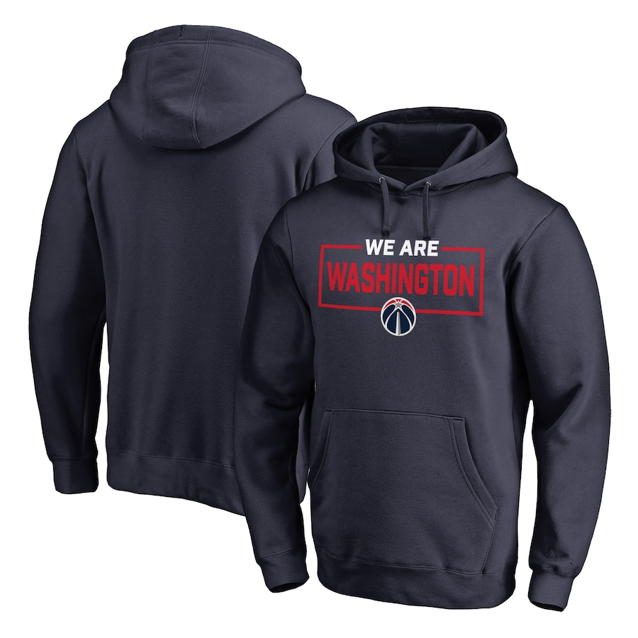 Men's Washington Wizards Navy We Are Iconic Collection Pullover Hoodie