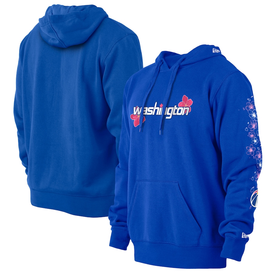Men's Washington Wizards New Era Royal 2022/23 City Edition Big & Tall Pullover Hoodie Men's Washington Wizards New Era Royal 2022/23 City Edition Big & Tall Pullover Hoodie