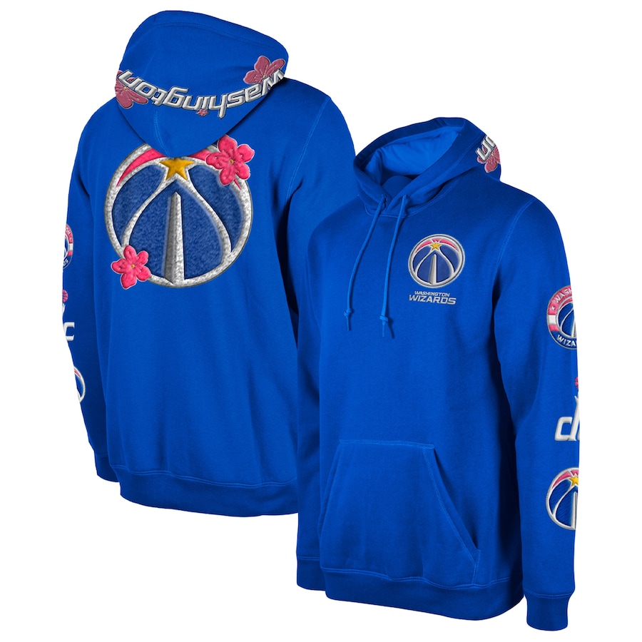 Men's Washington Wizards New Era Royal 2022/23 City Edition Elite Pack Pullover Hoodie Men's Washington Wizards New Era Royal 2022/23 City Edition Elite Pack Pullover Hoodie