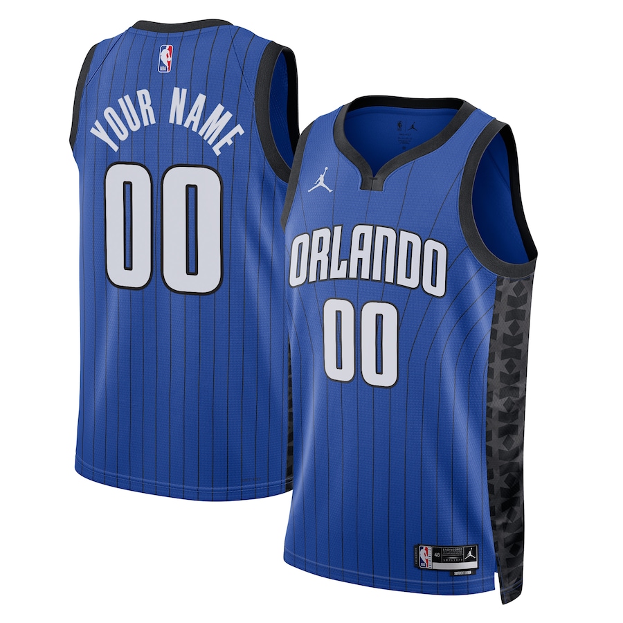 Men's Orlando Magic Jordan Brand Royal 2022/23 Swingman Custom Jersey - Statement Edition Men's Orlando Magic Jordan Brand Royal 2022/23 Swingman Custom Jersey - Statement Edition