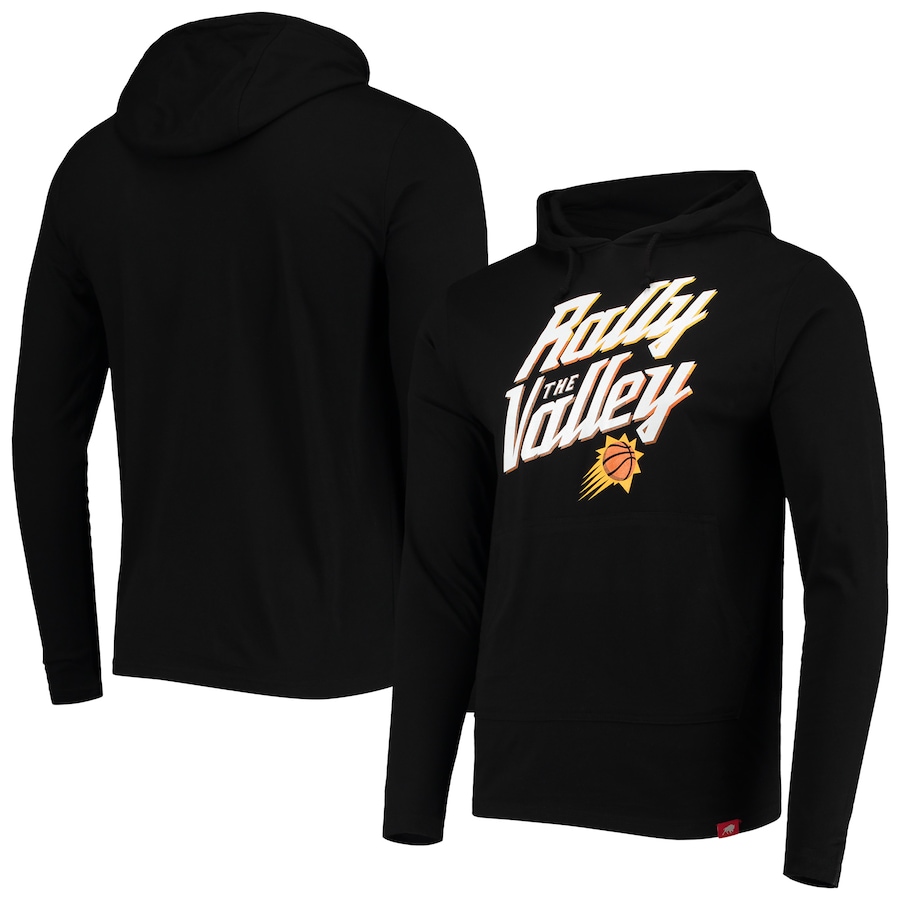 Men's Phoenix Suns Sportiqe Black Rally the Valley Rowan Tri-Blend Pullover Hoodie Men's Phoenix Suns Sportiqe Black Rally the Valley Rowan Tri-Blend Pullover Hoodie
