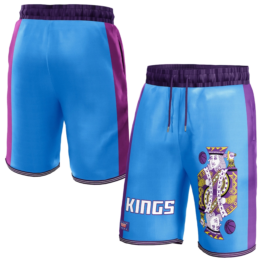 Women's Sacramento Kings NBA & KidSuper Studios Blue Hometown Shorts
