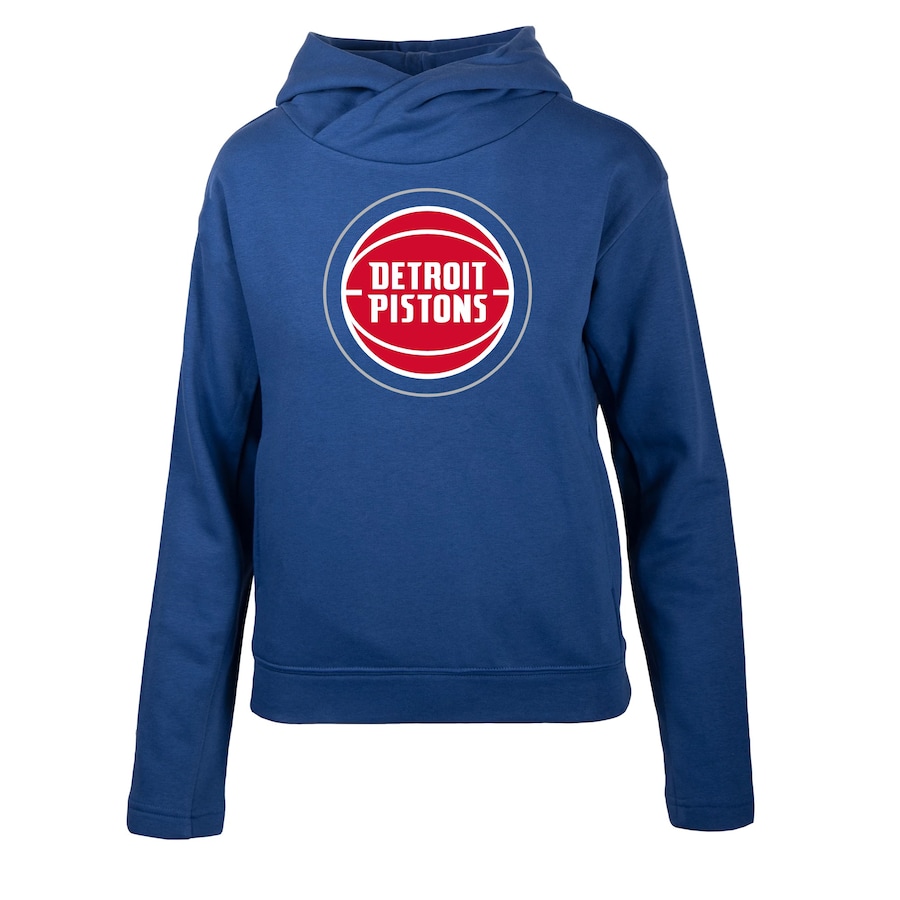 Women's Detroit Pistons Levelwear Royal Evian Core Pullover Hoodie
