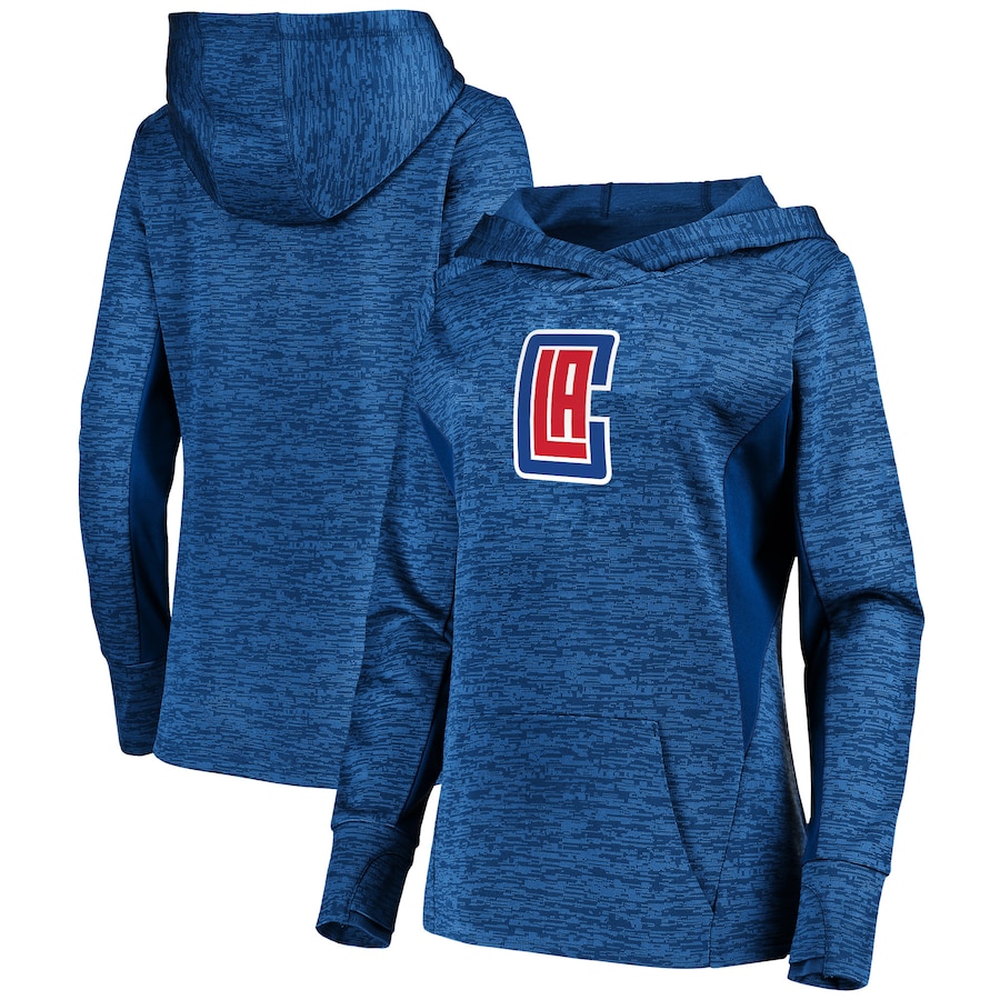 Women's LA Clippers Royal Showtime Done Better Pullover Hoodie