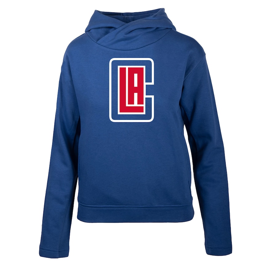 Women's LA Clippers Levelwear Royal Evian Core Pullover Hoodie