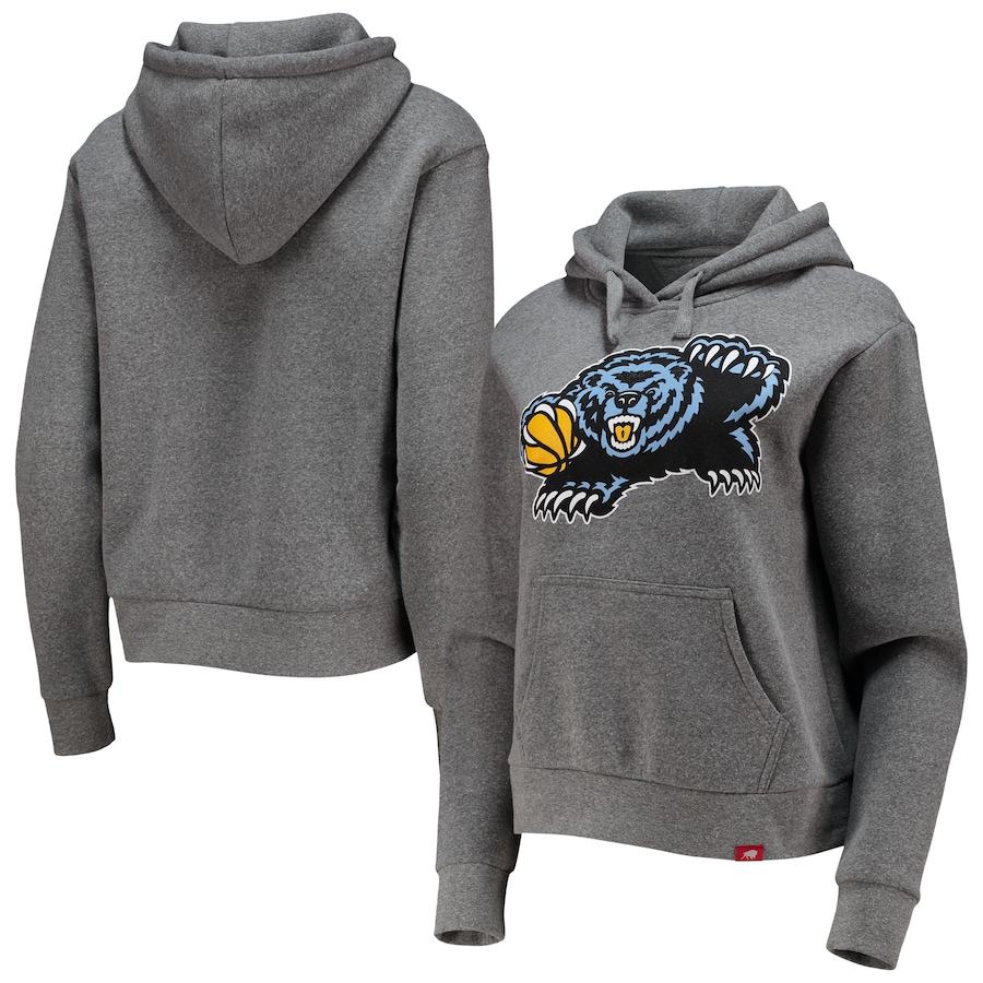 Women's Memphis Grizzlies Sportiqe Gray Moments Mixtape Ava Tri-Blend Pullover Hoodie Women's Memphis Grizzlies Sportiqe Gray Moments Mixtape Ava Tri-Blend Pullover Hoodie