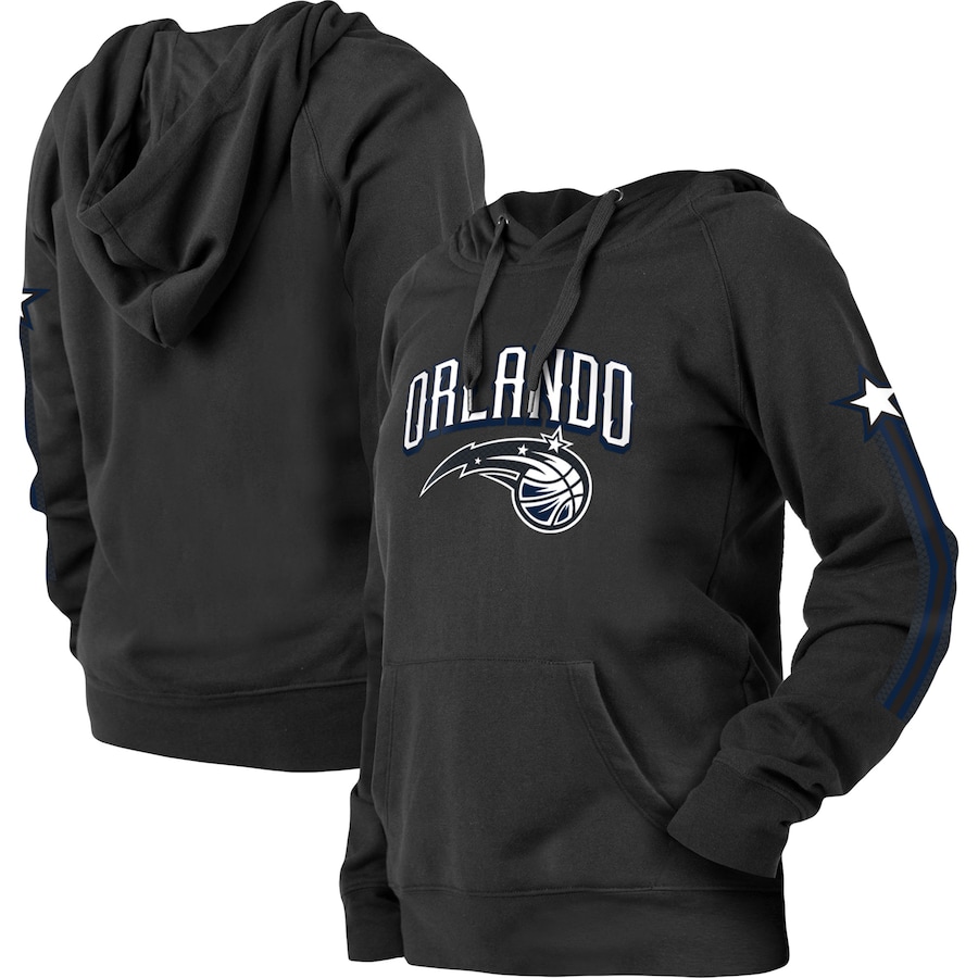 Women's Orlando Magic New Era Black 2022/23 City Edition Pullover Hoodie Women's Orlando Magic New Era Black 2022/23 City Edition Pullover Hoodie