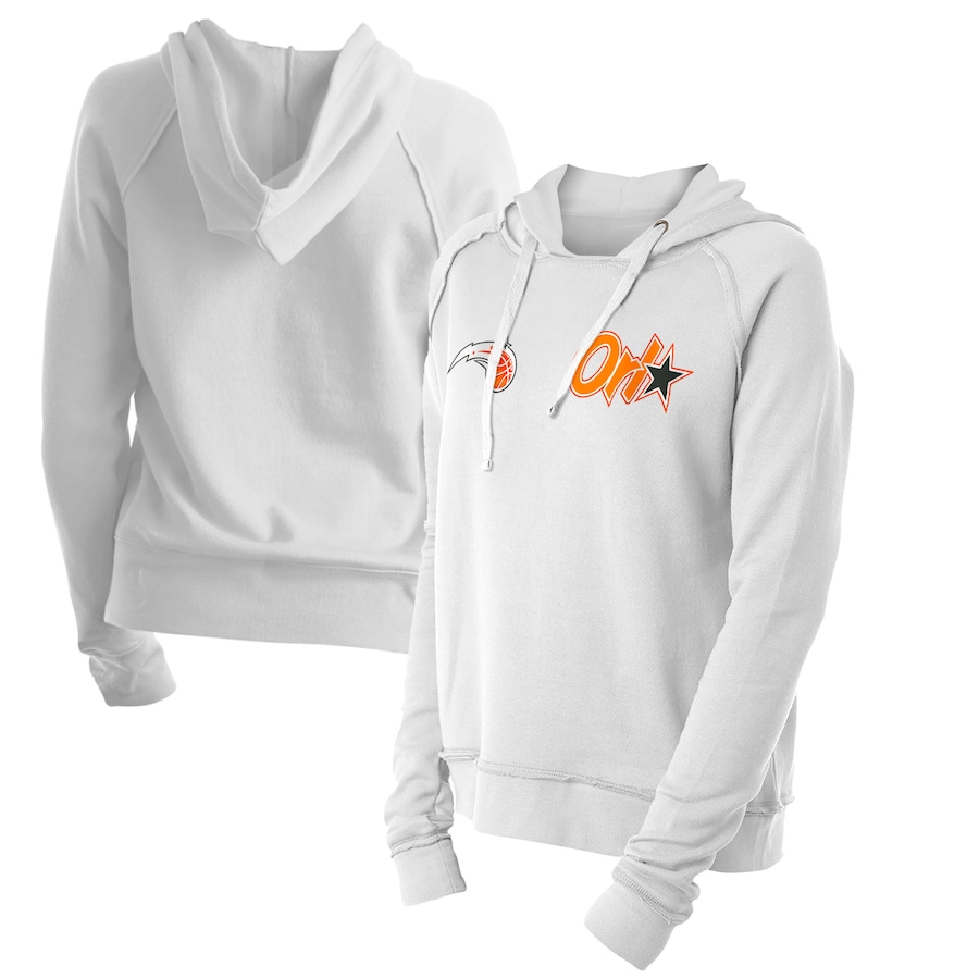 Women's Orlando Magic New Era White 2020/21 City Edition Pullover Hoodie Women's Orlando Magic New Era White 2020/21 City Edition Pullover Hoodie