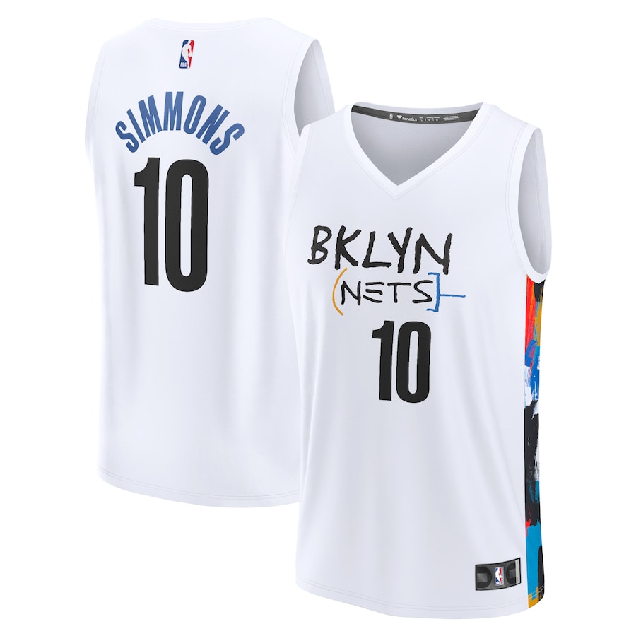 Youth Boys Brooklyn Nets Ben Simmons White 2022/23 Fastbreak Jersey - City Edition Youth Boys Brooklyn Nets Ben Simmons White 2022/23 Fastbreak Jersey - City Edition