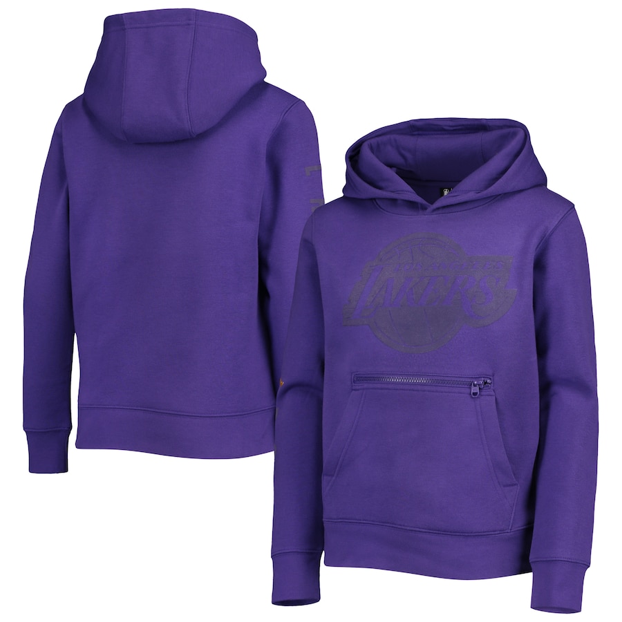 Youth Boys Los Angeles Lakers Jordan Brand Purple Courtside Statement Pullover Hoodie Youth Boys Los Angeles Lakers Jordan Brand Purple Courtside Statement Pullover Hoodie