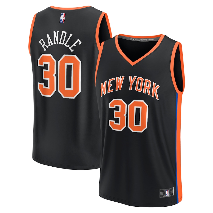 Youth Boys New York Knicks Julius Randle Black 2022/23 Fastbreak Jersey - City Edition Youth Boys New York Knicks Julius Randle Black 2022/23 Fastbreak Jersey - City Edition