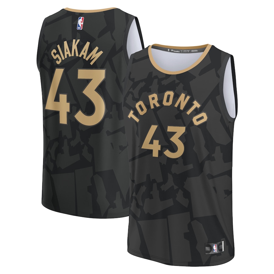 Youth Boys Toronto Raptors Pascal Siakam Black 2022/23 Fastbreak Jersey - City Edition Youth Boys Toronto Raptors Pascal Siakam Black 2022/23 Fastbreak Jersey - City Edition