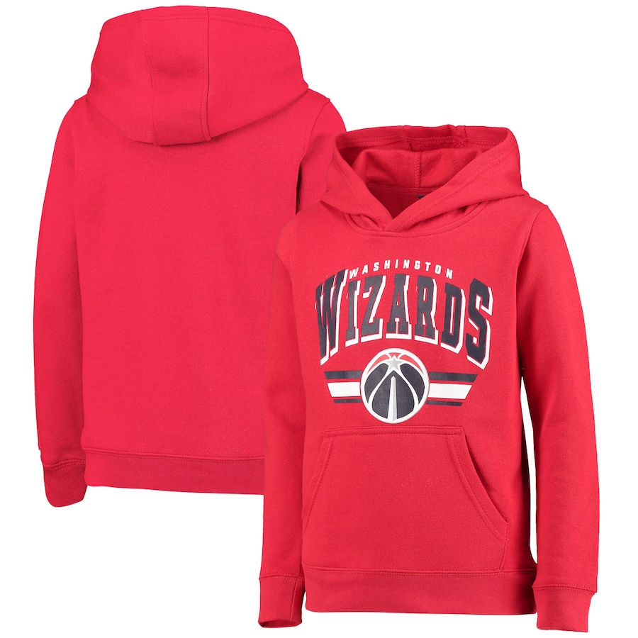 Youth Boys Washington Wizards Red MVP Fleece Pullover Hoodie Youth Boys Washington Wizards Red MVP Fleece Pullover Hoodie