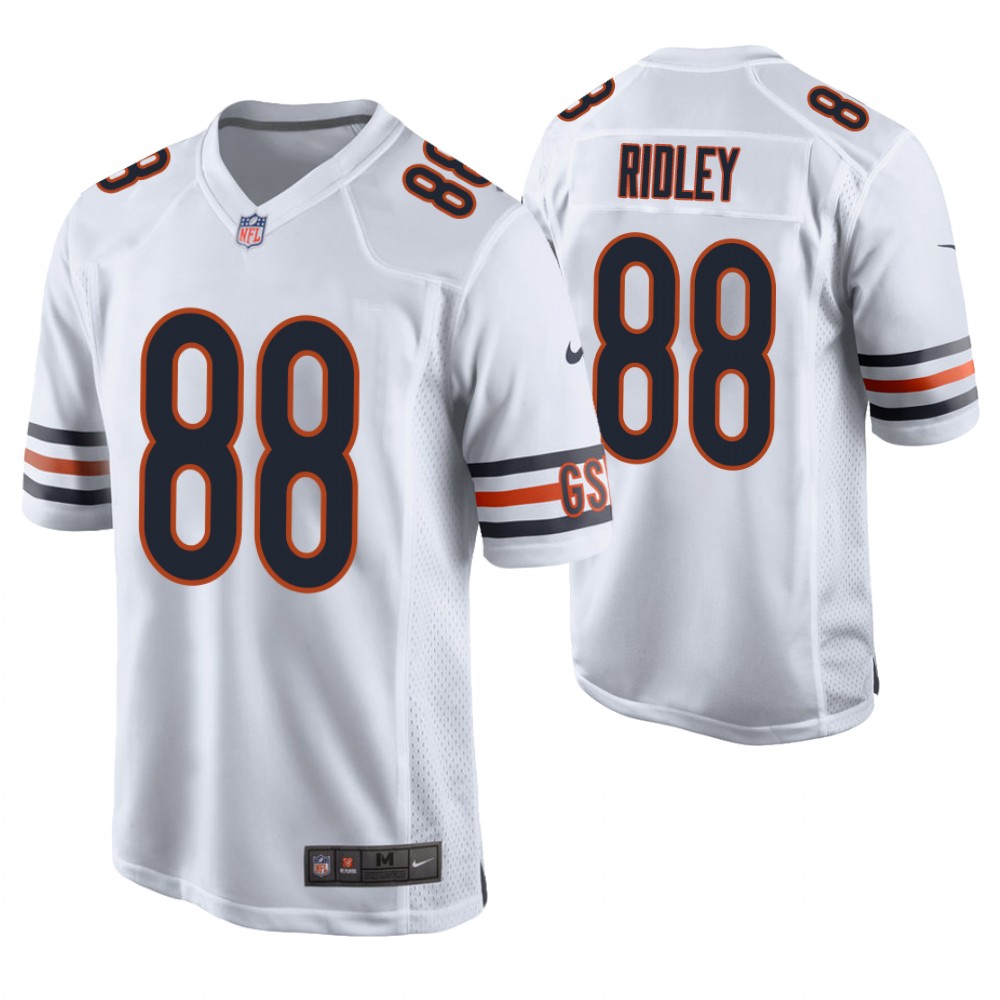 Chicago Bears #88 Riley Ridley 2019 NFL Draft White Game Jersey Chicago Bears #88 Riley Ridley 2019 NFL Draft White Game Jersey