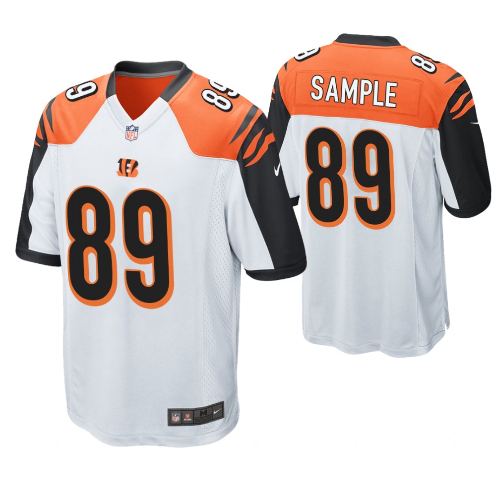 Cincinnati Bengals #89 Drew Sample 2019 NFL Draft White Game Jersey Cincinnati Bengals #89 Drew Sample 2019 NFL Draft White Game Jersey