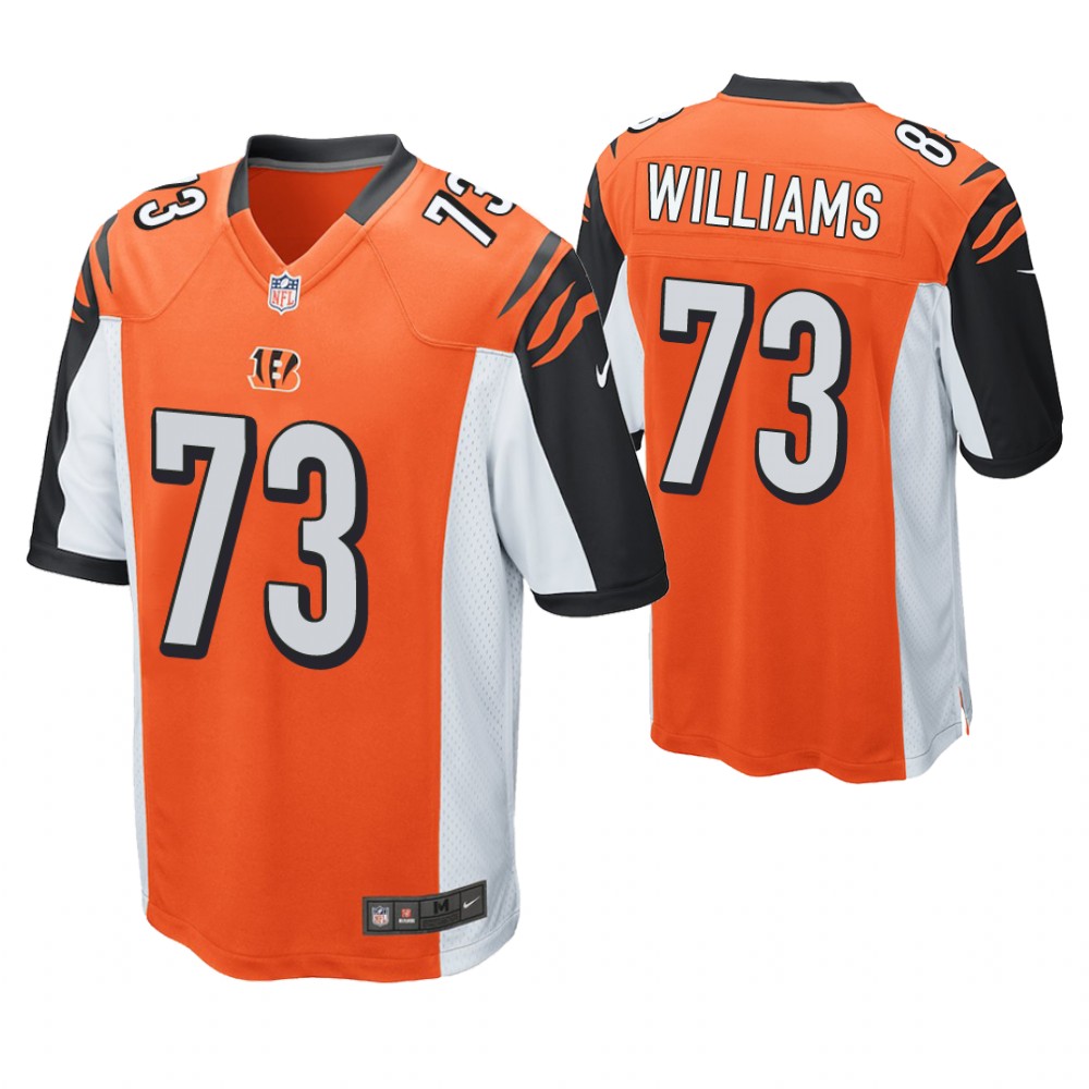 Cincinnati Bengals #73 Jonah Williams 2019 NFL Draft Orange Game Jersey Cincinnati Bengals #73 Jonah Williams 2019 NFL Draft Orange Game Jersey
