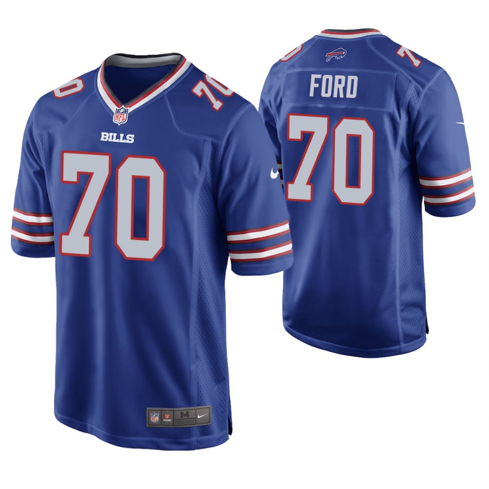 Buffalo Bills #70 Cody Ford 2019 NFL Draft Royal Game Jersey Buffalo Bills #70 Cody Ford 2019 NFL Draft Royal Game Jersey