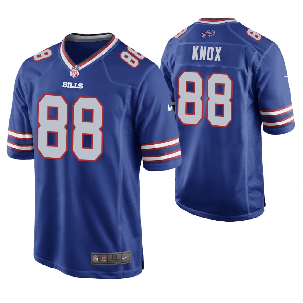 Buffalo Bills #88 Dawson Knox 2019 NFL Draft Royal Game Jersey Buffalo Bills #88 Dawson Knox 2019 NFL Draft Royal Game Jersey