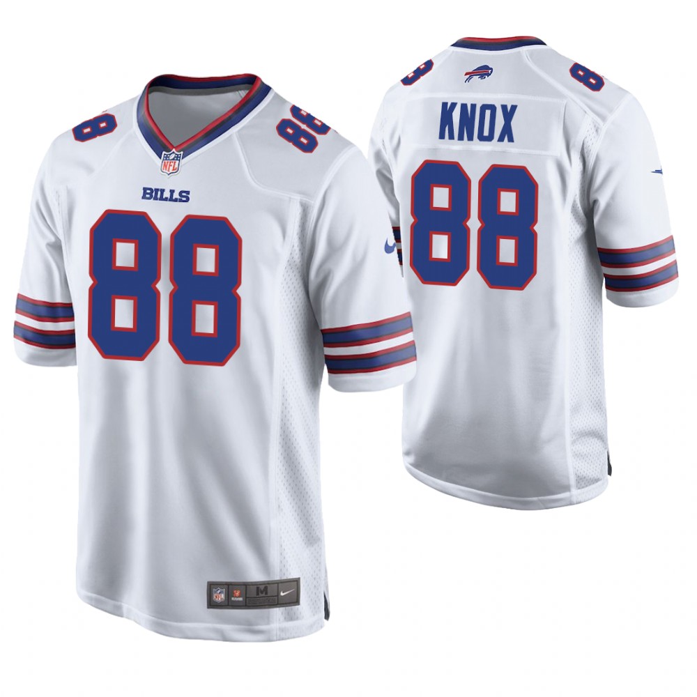 Buffalo Bills #88 Dawson Knox 2019 NFL Draft White Game Jersey Buffalo Bills #88 Dawson Knox 2019 NFL Draft White Game Jersey