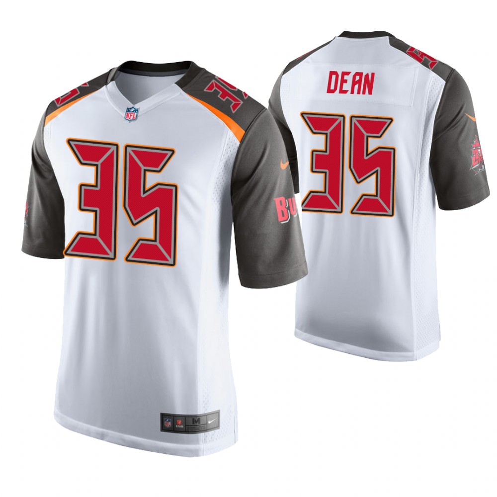 Tampa Bay Buccaneers #35 Jamel Dean 2019 NFL Draft White Game Jersey Tampa Bay Buccaneers #35 Jamel Dean 2019 NFL Draft White Game Jersey