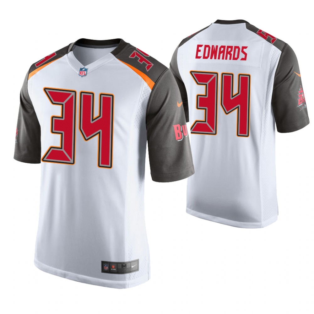 Tampa Bay Buccaneers #34 Mike Edwards 2019 NFL Draft White Game Jersey Tampa Bay Buccaneers #34 Mike Edwards 2019 NFL Draft White Game Jersey