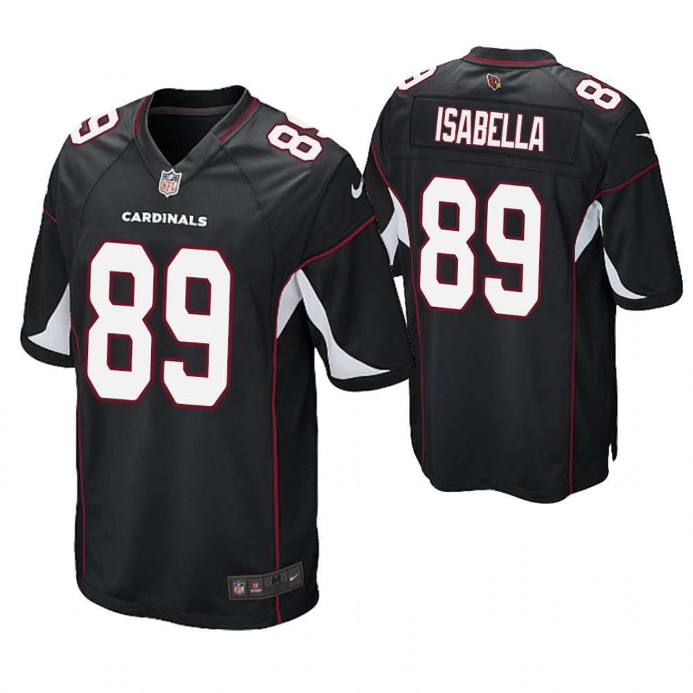Arizona Cardinals #89 Andy Isabella 2019 NFL Draft Black Game Jersey
