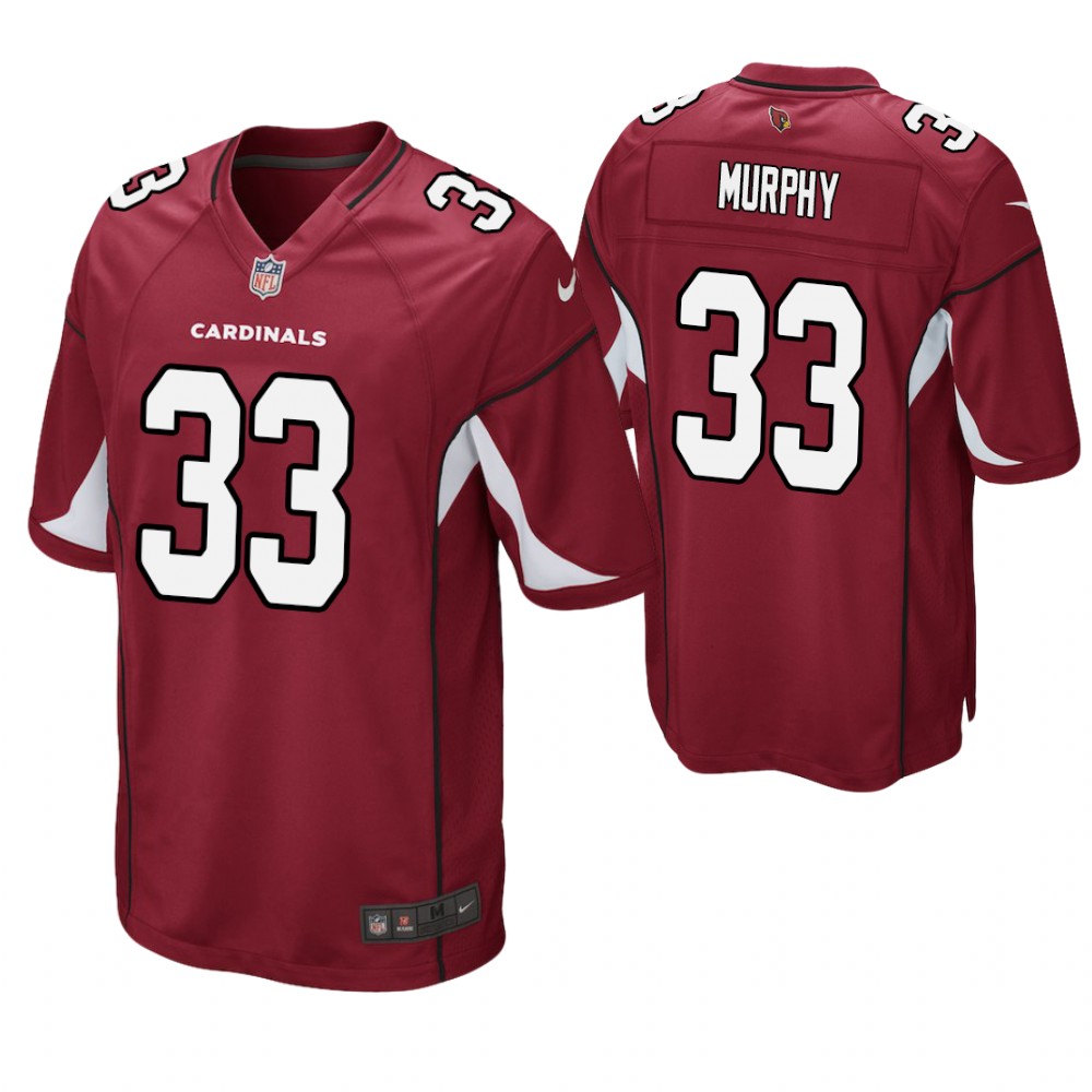 Arizona Cardinals #33 Byron Murphy 2019 NFL Draft Game Jersey