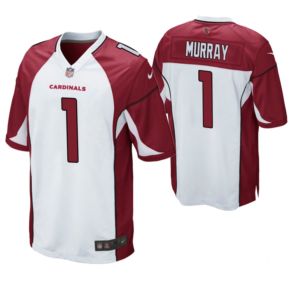 Arizona Cardinals #1 Kyler Murray 2019 NFL Draft White Game Jersey Arizona Cardinals #1 Kyler Murray 2019 NFL Draft White Game Jersey