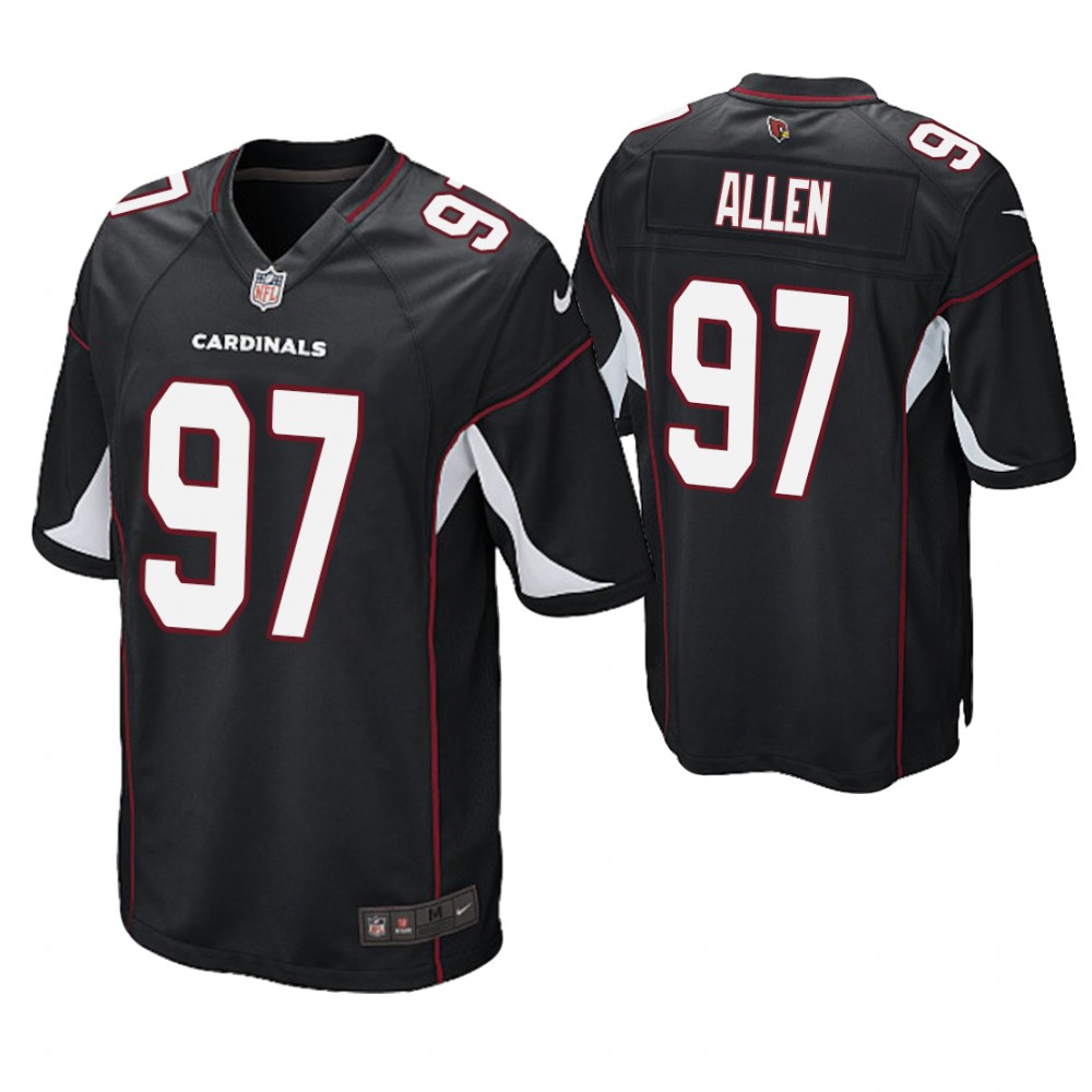 Arizona Cardinals #97 Zach Allen 2019 NFL Draft Black Game Jersey