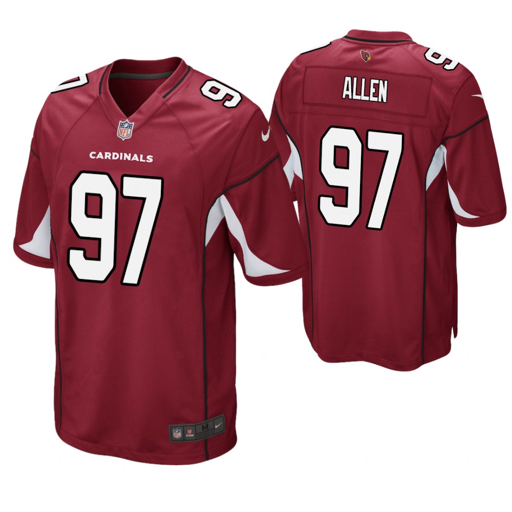 Arizona Cardinals #97 Zach Allen 2019 NFL Draft Game Jersey Arizona Cardinals #97 Zach Allen 2019 NFL Draft Game Jersey