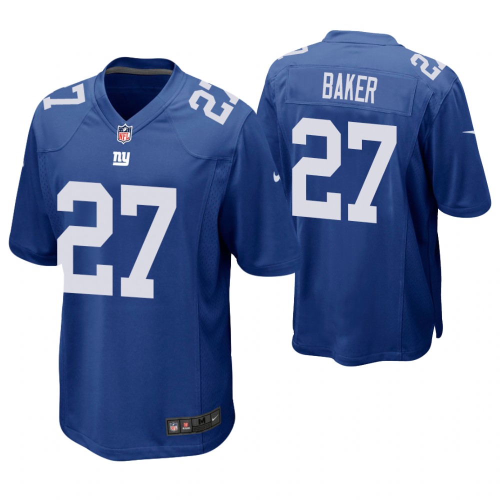 New York Giants #27 Deandre Baker 2019 NFL Draft Royal Game Jersey New York Giants #27 Deandre Baker 2019 NFL Draft Royal Game Jersey