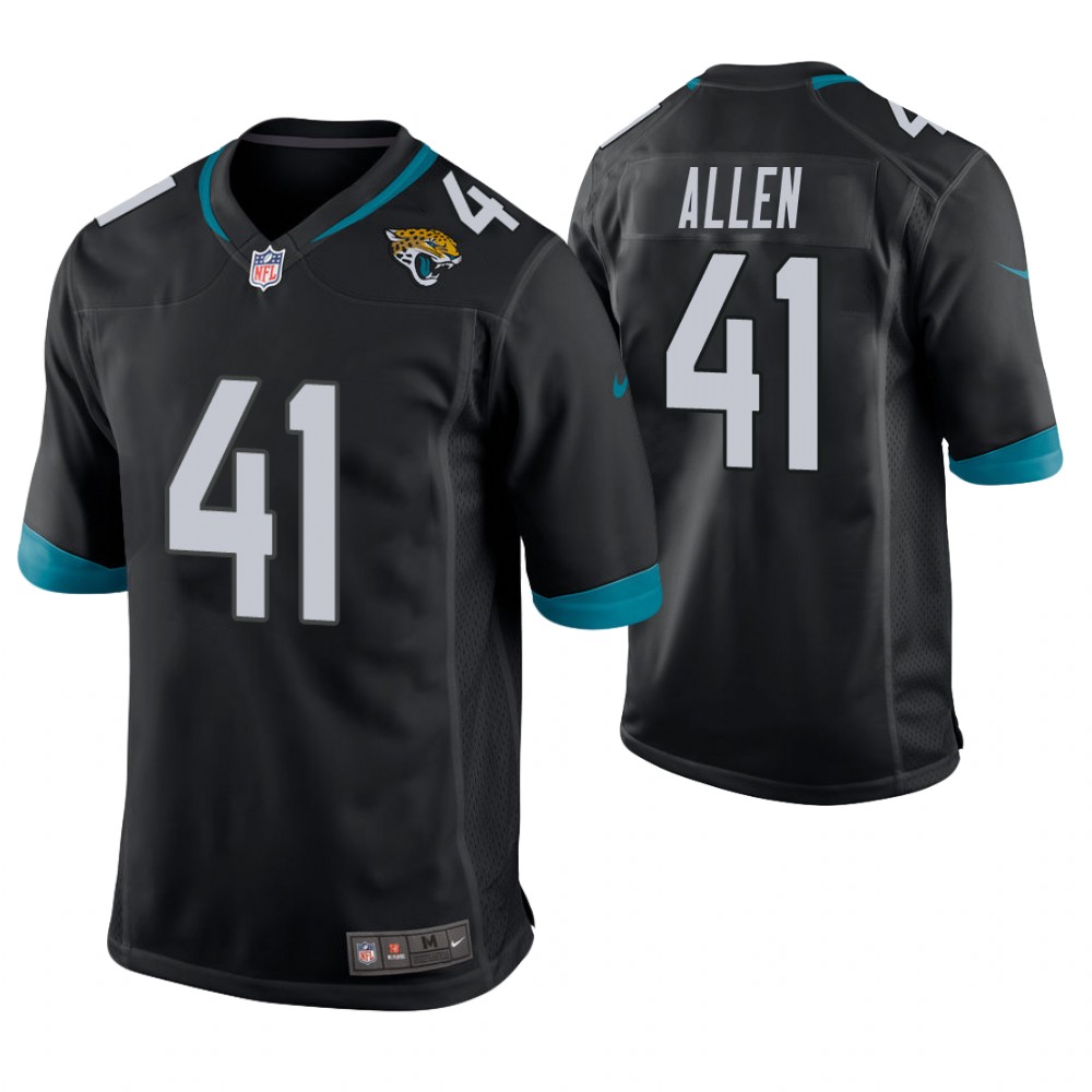 Jacksonville Jaguars #41 Josh Allen 2019 NFL Draft Black Game Jersey Jacksonville Jaguars #41 Josh Allen 2019 NFL Draft Black Game Jersey