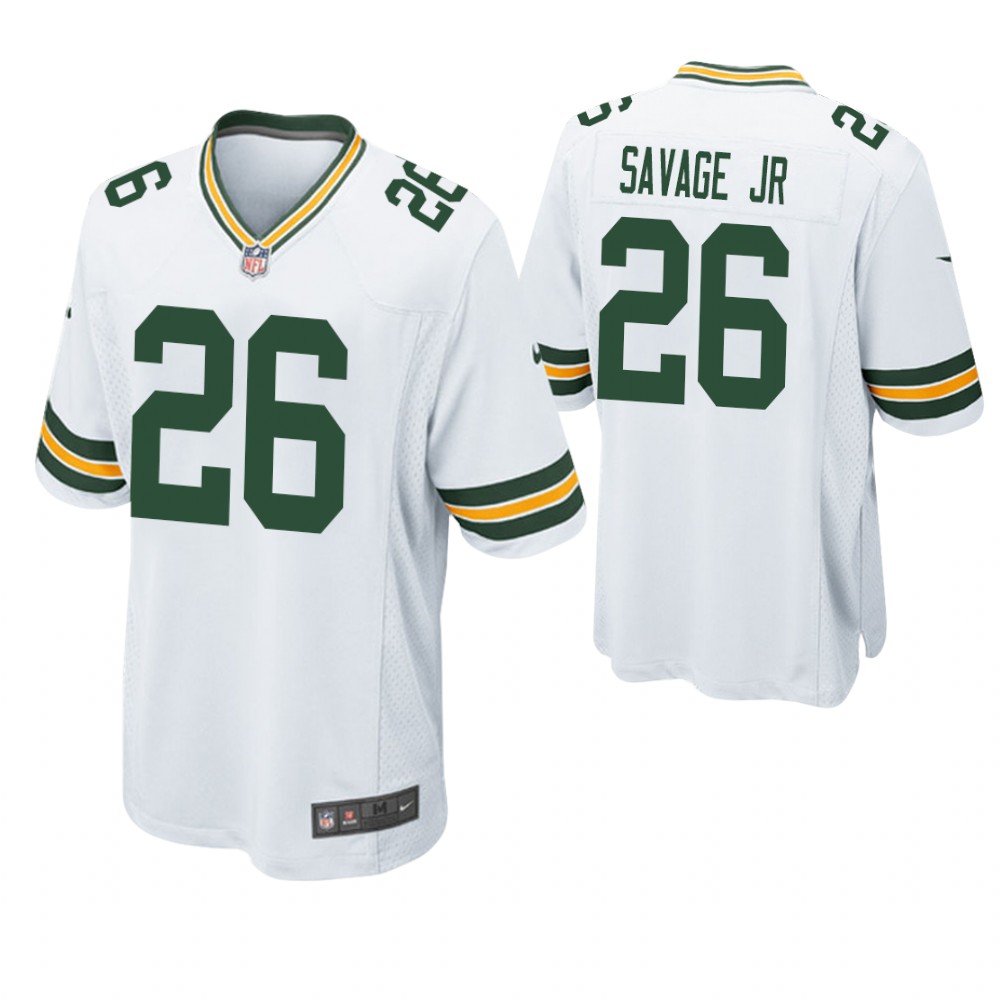 Green Bay Packers #26 Darnell Savage Jr. 2019 NFL Draft White Game Jersey Green Bay Packers #26 Darnell Savage Jr. 2019 NFL Draft White Game Jersey