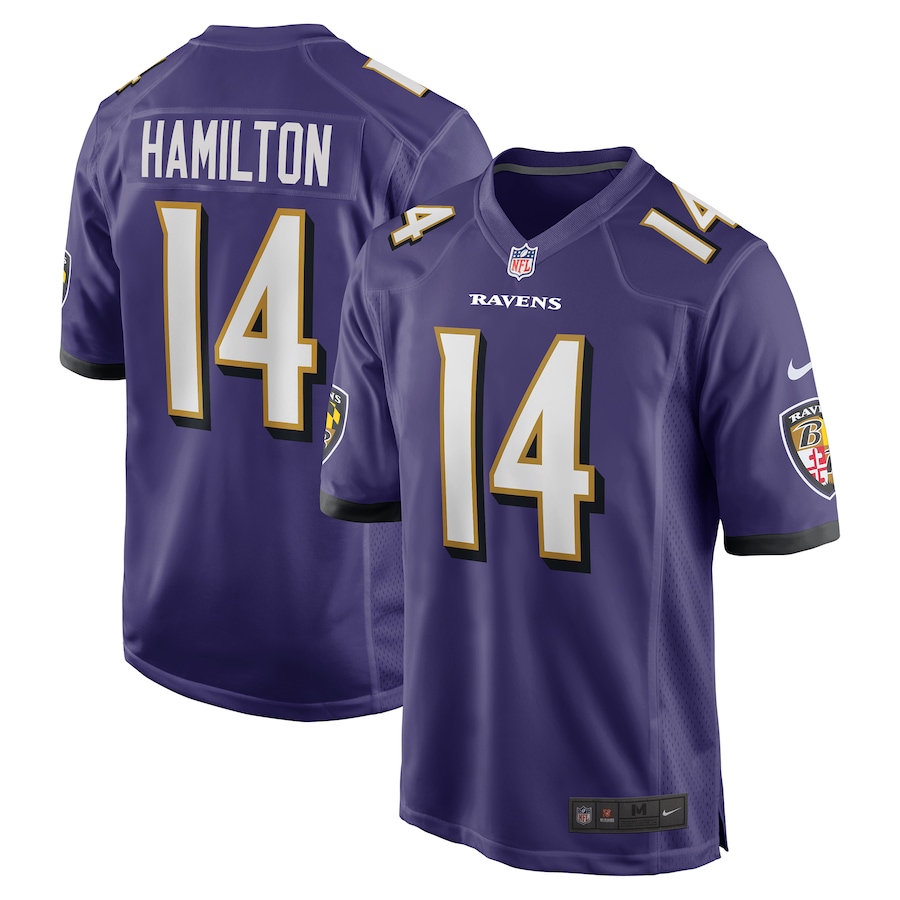 Men's 2022 Baltimore Ravens Kyle Hamilton Nike Purple Jersey Men's 2022 Baltimore Ravens Kyle Hamilton Nike Purple Jersey