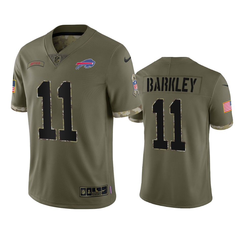 Matt Barkley Buffalo Bills Nike Olive 2022 Salute To Service Limited Jersey Matt Barkley Buffalo Bills Nike Olive 2022 Salute To Service Limited Jersey
