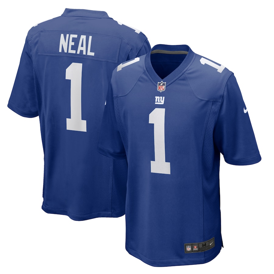 Men's 2022 New York Giants Evan Neal Nike Royal Jersey Men's 2022 New York Giants Evan Neal Nike Royal Jersey