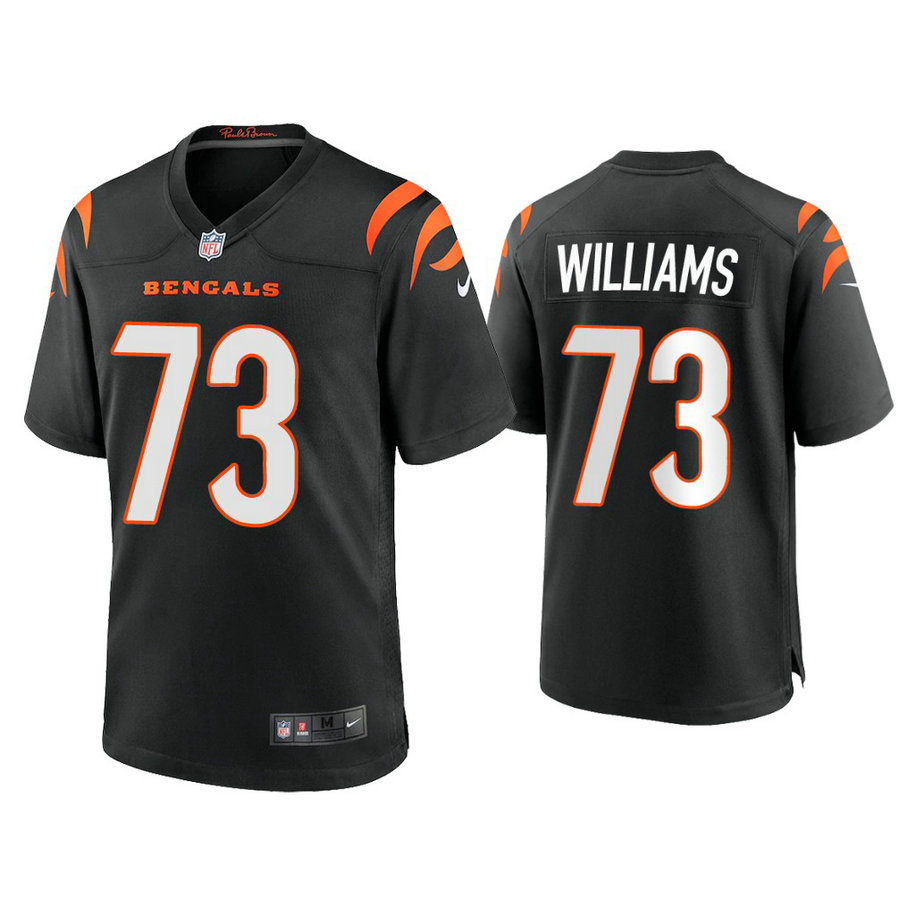 2021 Cincinnati Bengals #73 Jonah Williams Black Game Jersey